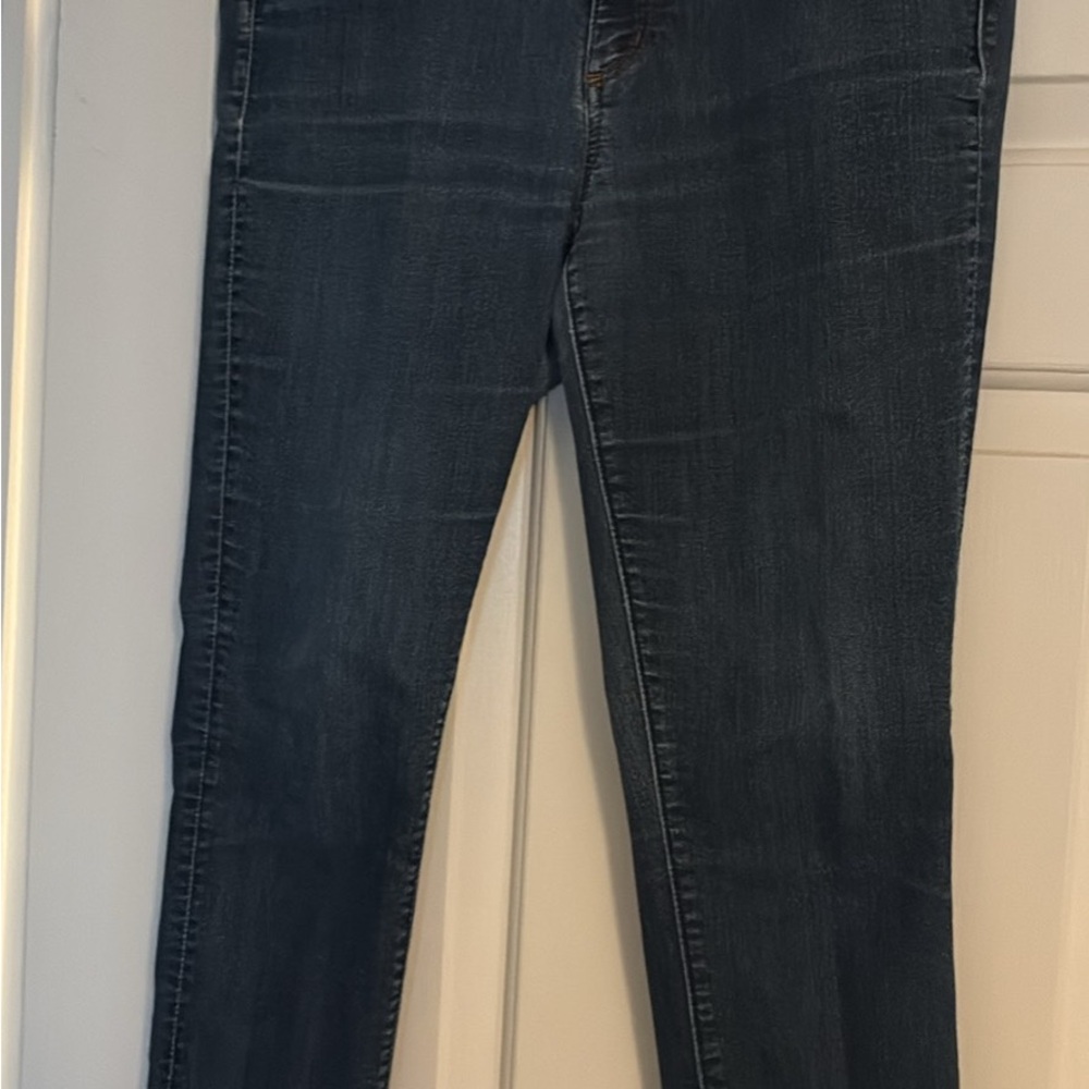 LOFT Women's Dark Indigo Skinny Jeans